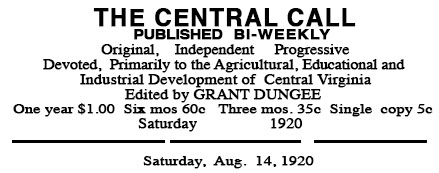 the central call 3